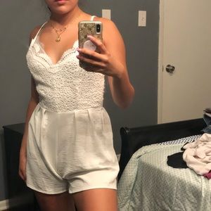 white romper